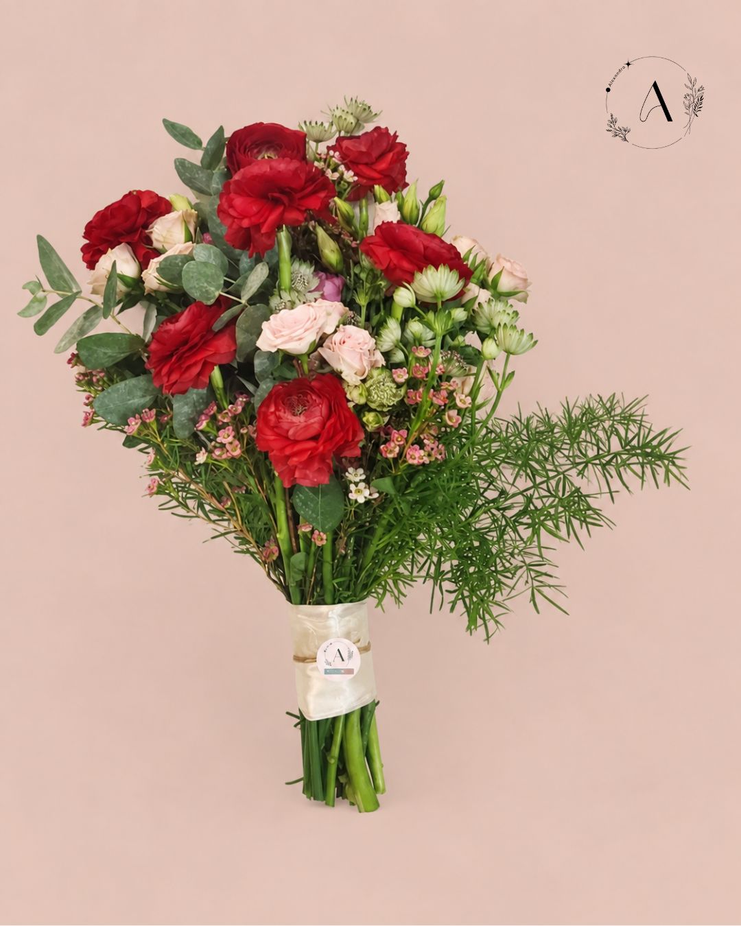 Bridal floral arrangement
